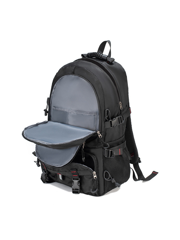 Rucsac drumetie impermeabil 40L, 50x31x25 cm, cu buzunar laptop si bretele ventilate