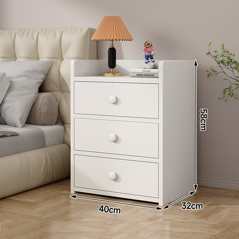 Noptiera minimalista din PAL cu 2 sau 3 sertare