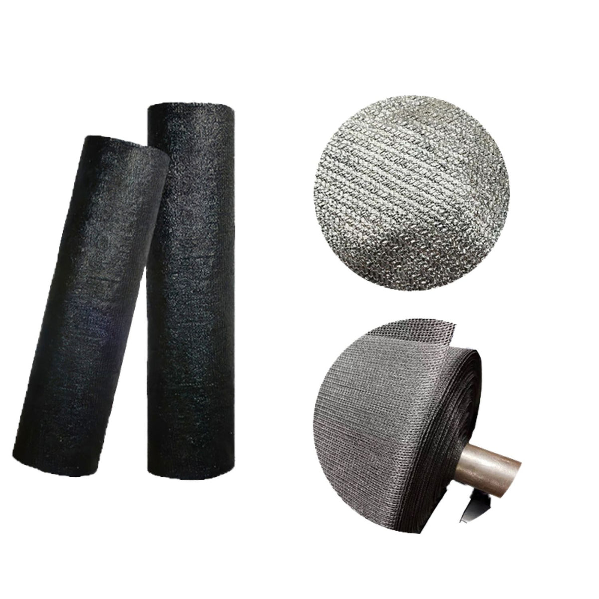 Plasa protectie solara si rezistenta la caldura pentru acvacultura, 8 ace, 80g, 2×25m sau 2×50m, verde/negru