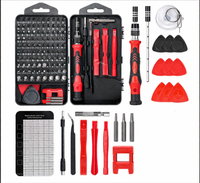 Set trusa surubelnita precizie cu 138 piese, biti otel, maner ergonomic - imagine 3