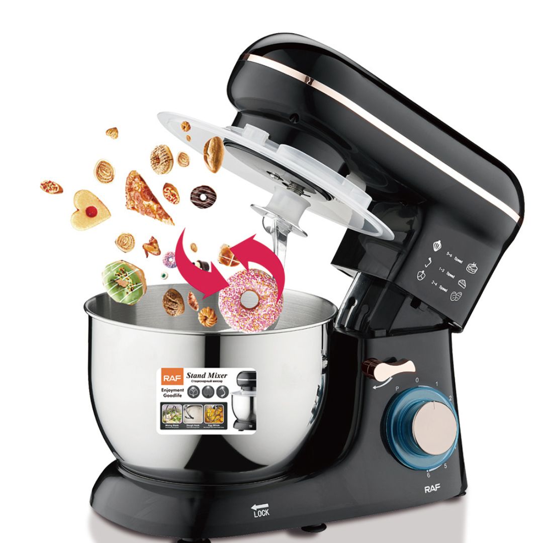 Robot de bucatarie 3-in-1 cu bol inox si 6 viteze