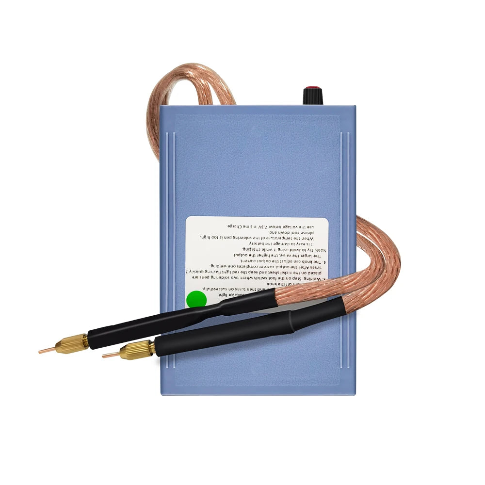 Aparat de sudura 5 kW, curent reglabil, baterie 18650, aparat de sudura prin puncte, gri alb