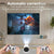 Mini videoproiector smart Magcubic HY300 Pro+ 4K, Android 11, WiFi 6, BT 5.4, Gamepad inclus