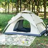 Cort camping 3-4 persoane cu deschidere automata pop-up, impermeabil, protectie UV, 2 usi