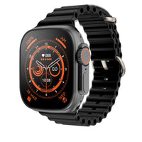 Ceas inteligent SmartWatch Z68 Ultra, compatibil cu orice telefon, apel Bluetooth, incarcator wireless, metal - imagine 10