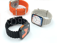 Ceas inteligent SmartWatch Z68 Ultra, compatibil cu orice telefon, apel Bluetooth, incarcator wireless, metal - imagine 3