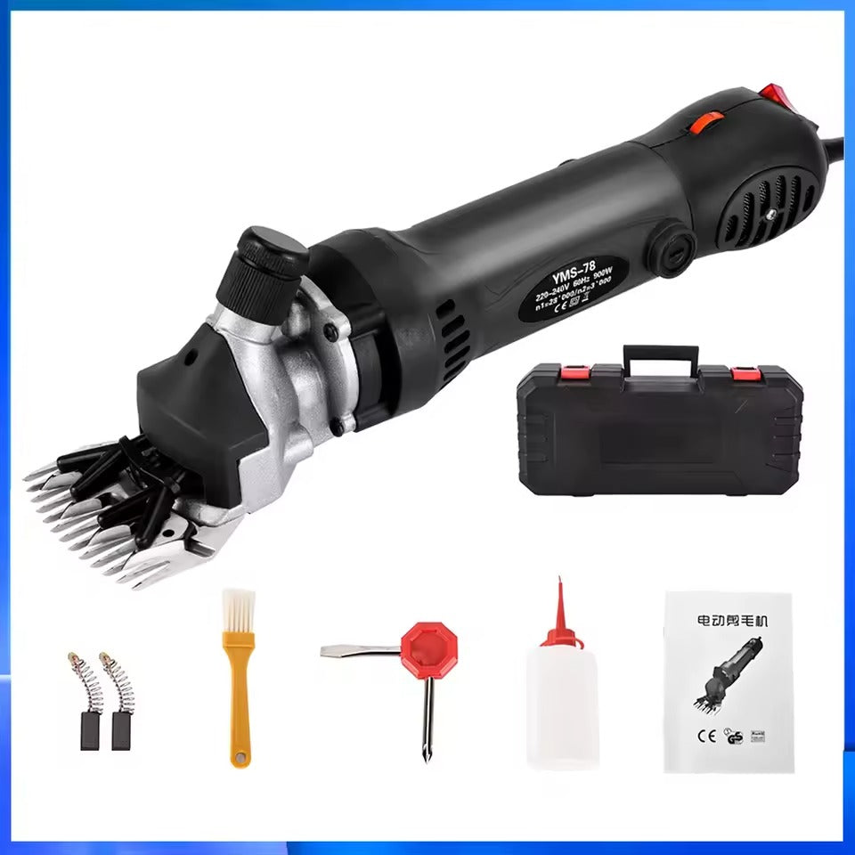 Aparat electric profesional pentru tuns oile, 6 viteze, 900 W, 13 dinti