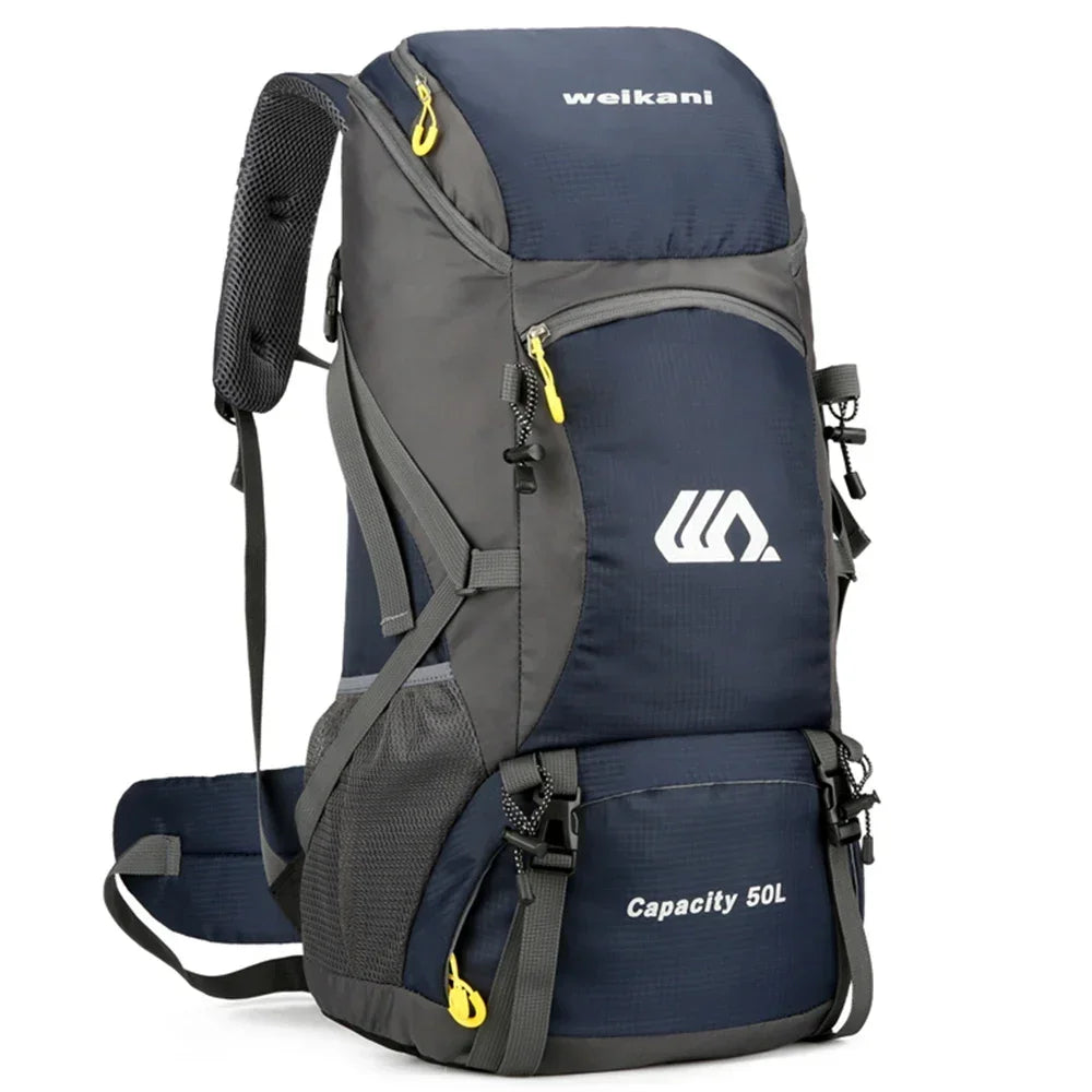 Rucsac drumetie 50L cu suport lombar si compartiment laptop 58x30x22 cm
