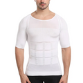 Tricou de slabit pentru barbati Slim'n Lift, grad de compresie 140D