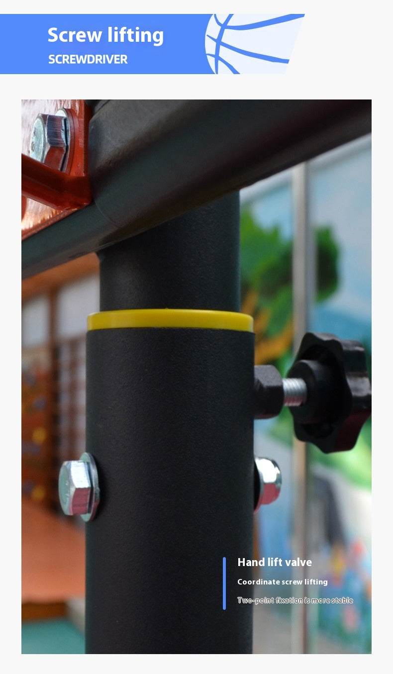 Cos baschet exterior reglabil 1.5–2.5 m – placa transparenta PVC, roti, baza umplere