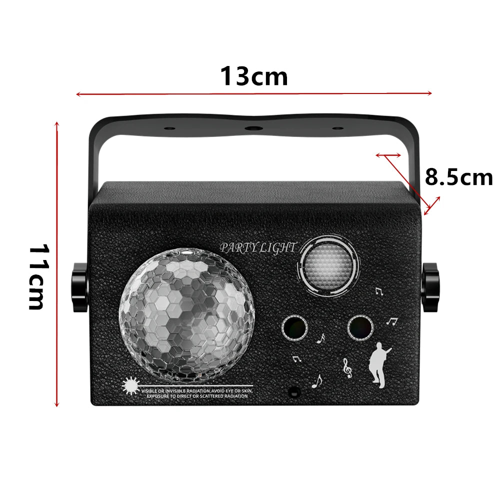 Proiector Party cu 4 Moduri, DJ Disco si Telecomanda pentru Home, Party si Evenimente