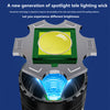 Lanterna profesionala cu led laser 30000 lumeni, 6 moduri luminare, 90W, incarcare USB-C