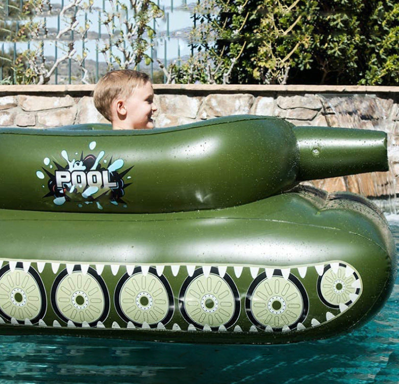 Tanc gonflabil piscina 160x110x60 cm cu pistol apa si patch din PVC 0.25mm