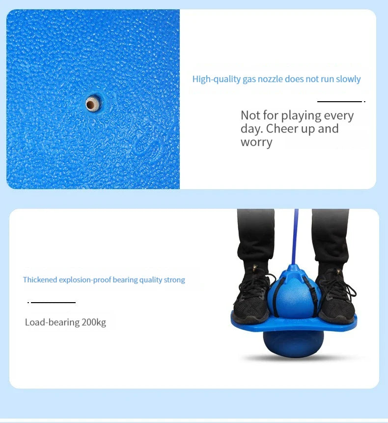 Jucarie de sarituri anti-alunecare pentru copii cu mâner de prindere ușoara, 38 x 80 cm