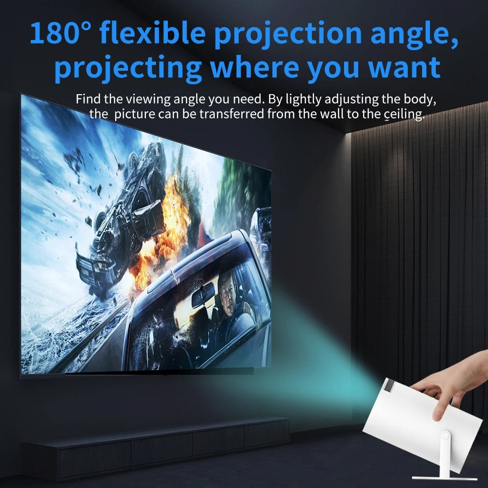 Mini videoproiector smart Magcubic HY300 Pro+ 4K, Android 11, WiFi 6, BT 5.4, Gamepad inclus