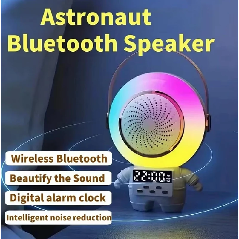 Boxa karaoke portabila cu 1 microfon wireless, Bluetooth, ceas si alarma