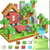 Blocuri magnetice de constructie 3D , 2.5 cm, 75 piese