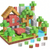 Blocuri magnetice de constructie 3D , 2.5 cm, 75 piese