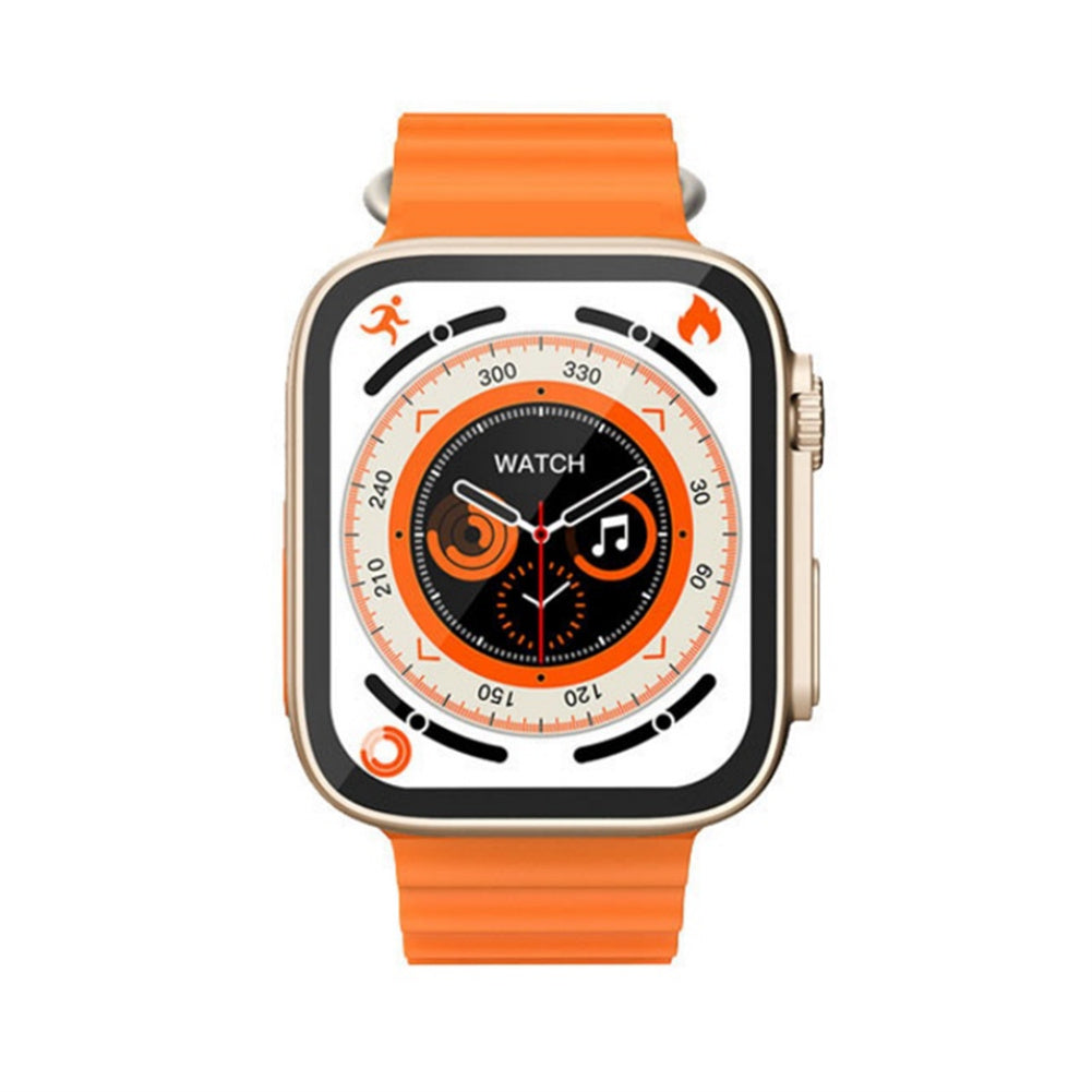 Ceas inteligent SmartWatch Z68 Ultra, compatibil cu orice telefon, apel Bluetooth, incarcator wireless, metal