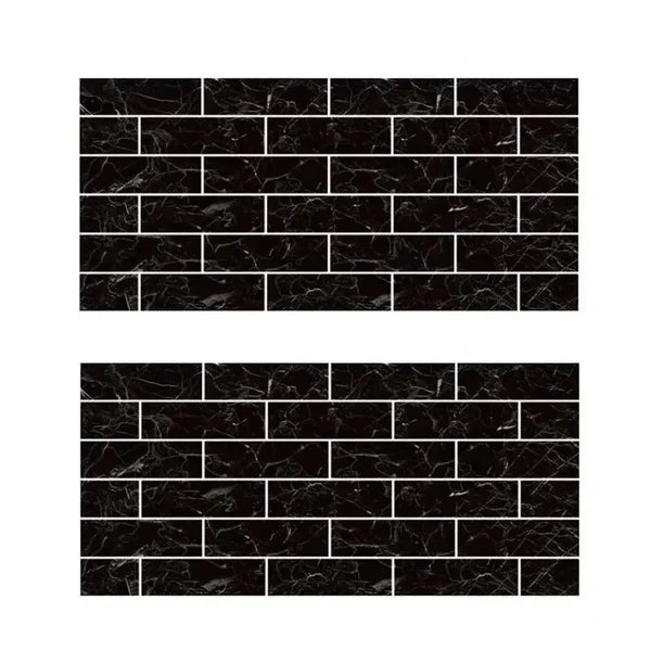 Tapet autoadeziv decorativ 30x60 model caramida neagra