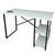 Birou modern cu rafturi laterale – PAL 18 mm, stil elegant, 120x60x75 cm