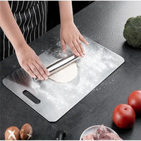 Tocator din Otel Inoxidabil Medical 316 cu Grosime Marita pentru Bucatarie - imagine 3