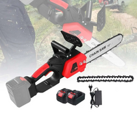 Drujba electrica cu lant 12 inch, cu 2 Acumulatori, 48V, Lithium, 4800rpm, 305mm - imagine 5