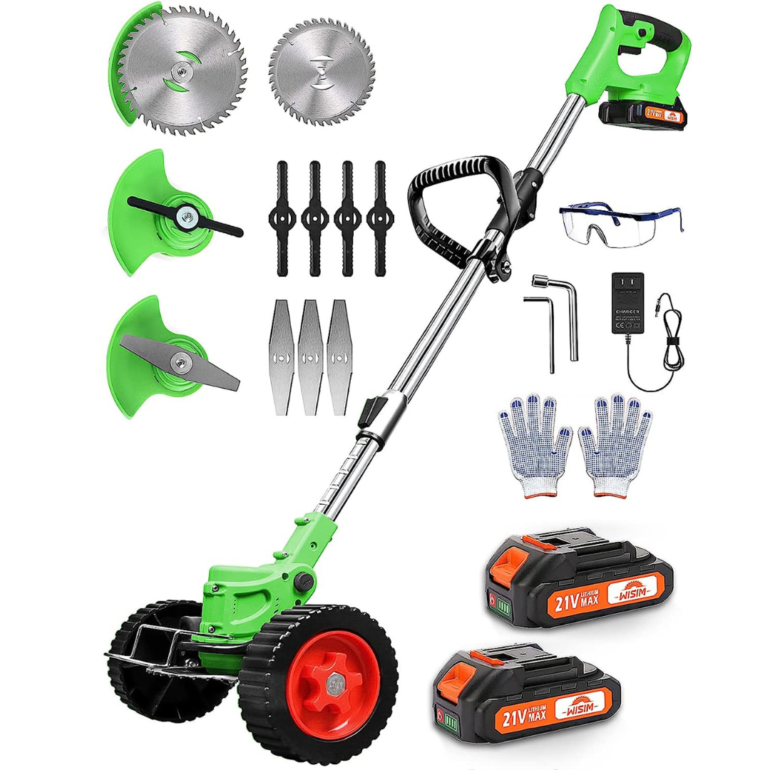 Motocoasa electrica 48V, 4000 mAh, 18000 RPM, cu acumulatori