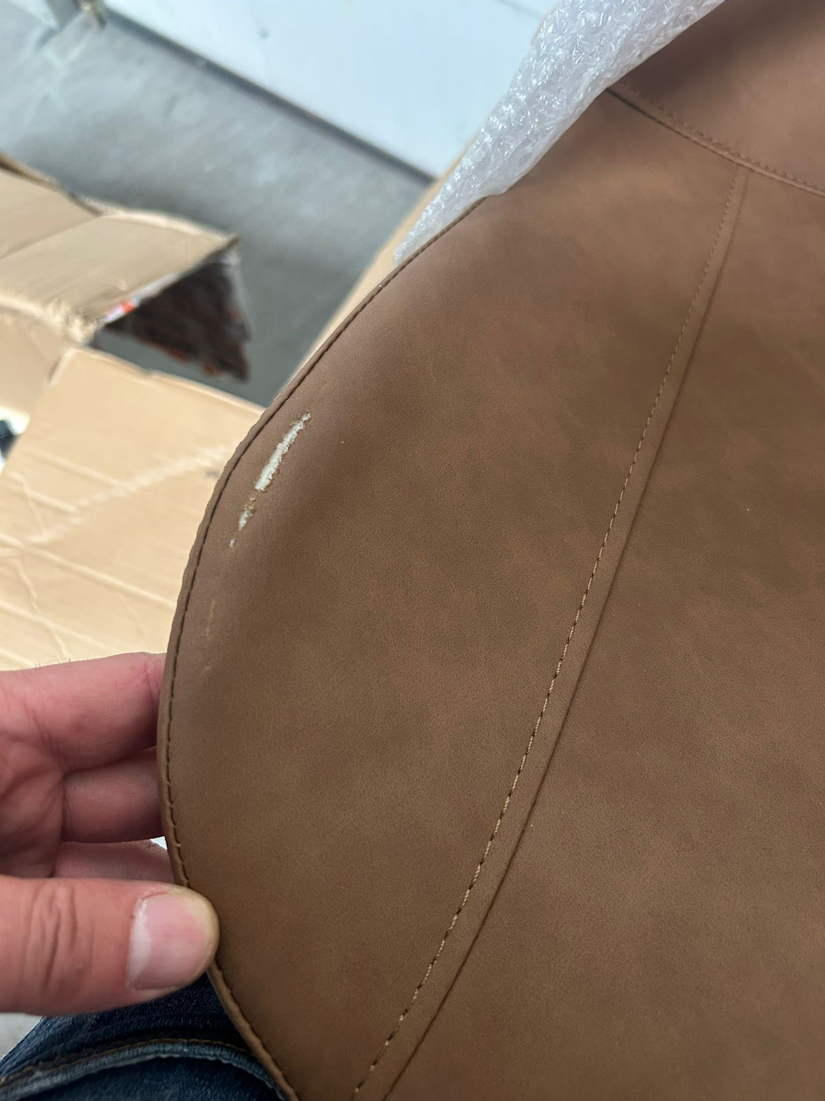 RESIGILAT - Scaun de dining design scandinav, aspect minimalist, 50 x 46 x 83 cm