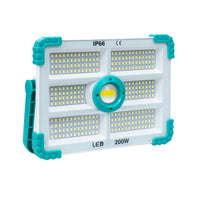 Proiector LED cu panou Solar  100W, 200W sau 300W - imagine 11