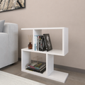 Masuta laterala cu rafturi pentru carti, 60 x 20 x 59,4 cm