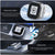 Adaptor wireless CarPlay si Android Auto 2 in 1 din aliaj de zinc, culoare auriu sampanie, compatibil universal