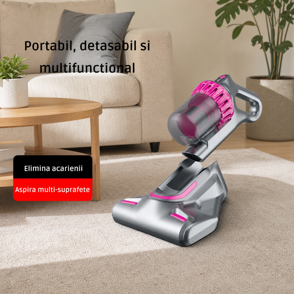 Aspirator Vertical fara Fir 4in1 All-Clean 100W Silentios 3 Moduri Putere Filtru Hepa - in context de utilizare