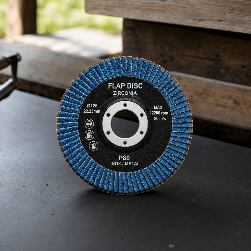Set Discuri Abrazive pentru Polizor 125mm Granulatie Mixta 10 Bucati - in context de utilizare