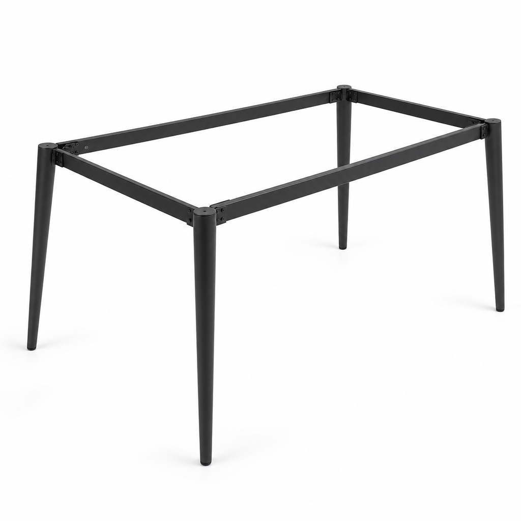 Cadru pentru masa metal negru 114x73 cm inaltime 54 cm - detaliu produs