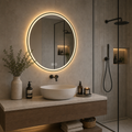 Oglinda LED, dimensiune 80 cm cu Functie Anti-aburire, Iluminare LED 3 Culori, Touch Control