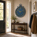 Ceas de perete elegant cu mecanism Quartz – design clasic, silențios și ușor de citit