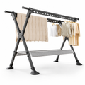 Uscator de Rufe Multifunctional Pliabil si Extensibil 127-236cm Negru
