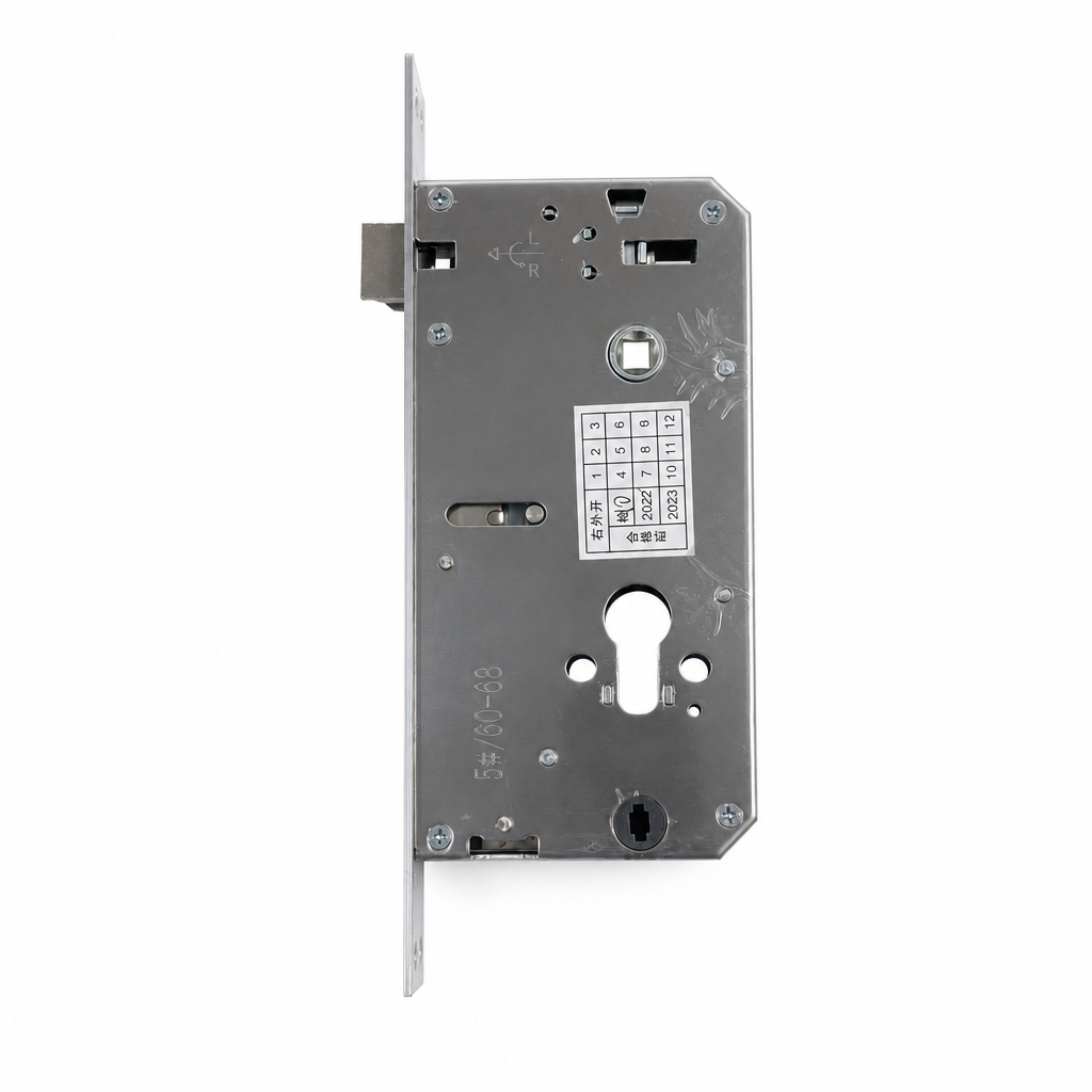 Broasca Ingropata pentru Usa 200mm Placa Frontala Metalica Montaj Cant - detaliu produs