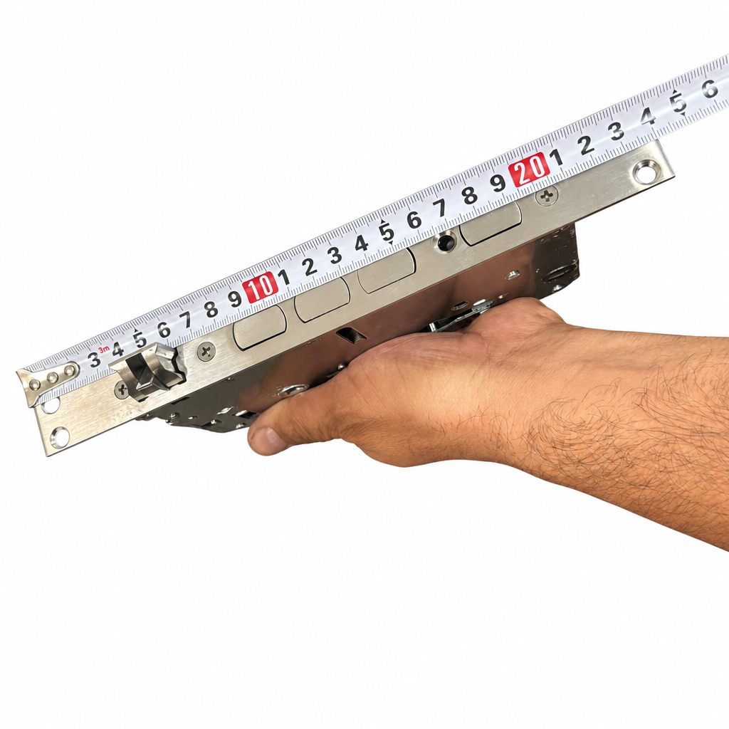 Broască îngropată pentru uși metalice – 240 × 18 × 90 mm