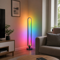 Lampa LED de Podea S-Eye 105cm Control Telecomanda Efecte RGB Dinamice