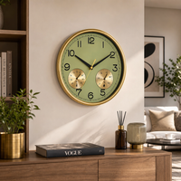 Ceas de Perete Premium cu Termometru și Higrometru – 29,5 cm - in context de utilizare