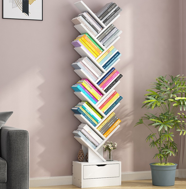 RESIGILAT - Raft depozitare carti in forma de copac 40, 59 sau 158 cm