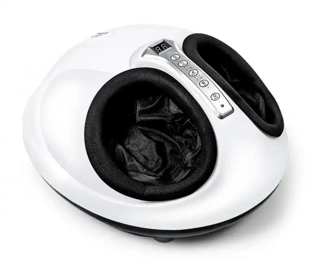 Aparat de masaj Shiatsu pentru picioare, afisaj LED, compresie aer cu incălzire, 3 Niveluri, ameliorarea durerii și tensiunii, picioare obosite, relaxarea mușchilor