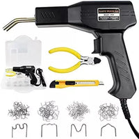 Trusa aparat sudat plastic, pistol profesional pentru lipit/sudat plastic, kit pentru repararea fisurilor din plastic