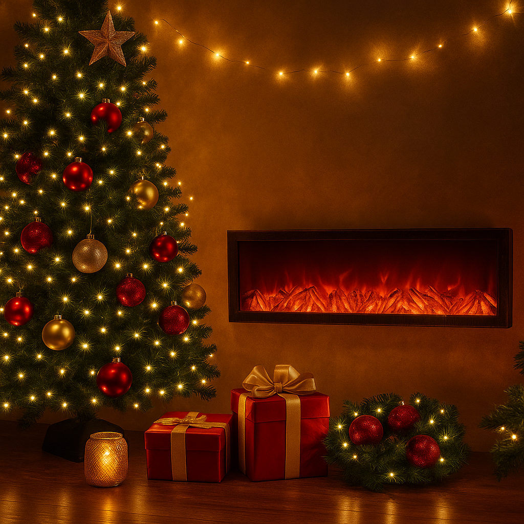 Felinar decorativ tip semineu, 100 x 27.5 cm