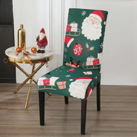 Set 6 huse universale, elastice, pentru scaun - imagine 2