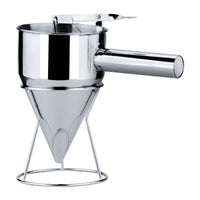Dispenser Aluat Otel Inoxidabil 500ml cu Suport Argintiu 14.5x11.5x16cm - detaliu produs