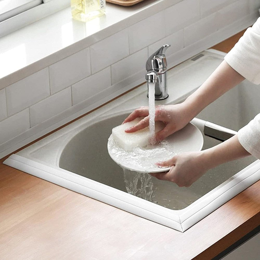 Bandă Etanșare Autoadezivă 3.2m – Anti-Mucegai, Impermeabilă, Pentru Cadă și Chiuvetă