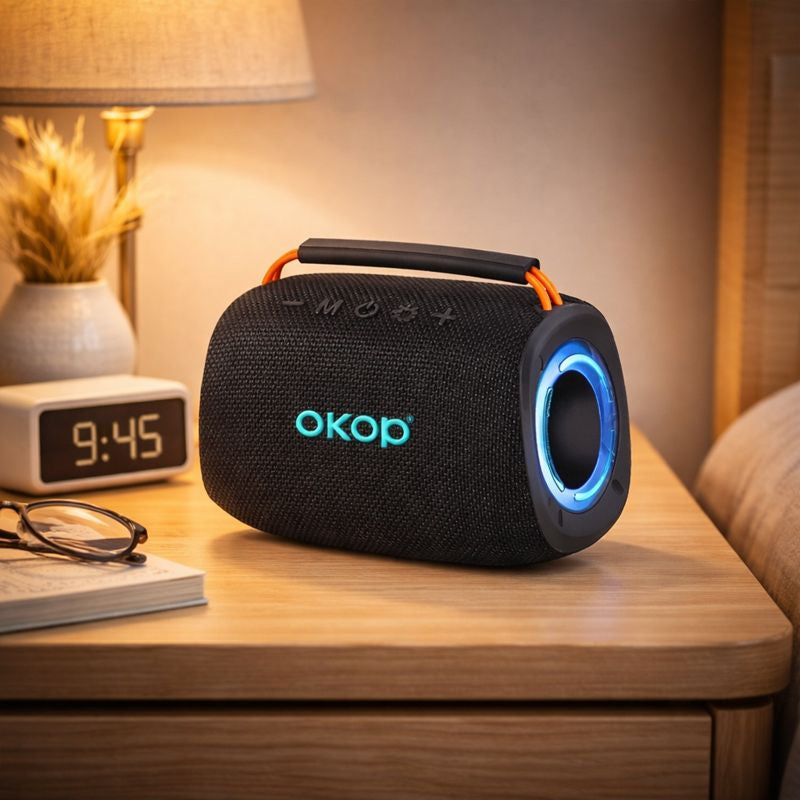 Boxa wireless portabilă cu iluminare RGB – Okop KP-590